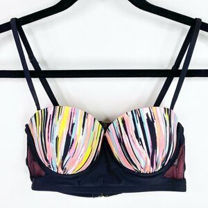 Xhilaration Underwire Push Up Bikini Swim Top Swimsuit Size XS Womens